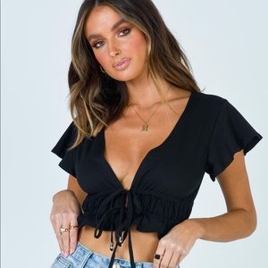 Jamison Reid Crop Top - Princess Polly (NEW WITH TAG)